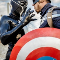 Alex Mecum and Black Panther, Captain America