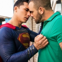 Topher DiMaggio and Damien Cross Superman Gay Porn Parody