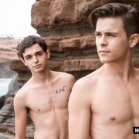 Andy Taylor & Grayson Lange At Helix