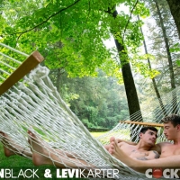 Damian Black Fucks Levi Karter At Cockyboys