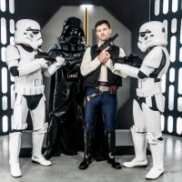 Dennis West and Darth Vader