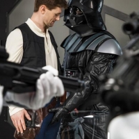 Dennis West and Darth Vader