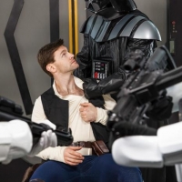 Dennis West and Darth Vader