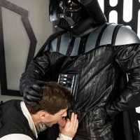 Dennis West and Darth Vader