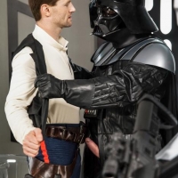 Dennis West and Darth Vader