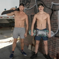 Jack Hunter and Pierce Paris