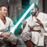 Luke Adams and Jessy Ares Star Wars Gay Porn Parody
