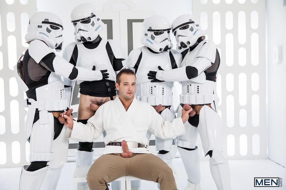 Star Wars Stormtrooper Porn - Luke Adams Gangbanged By Storm Troopers Paddy O'Brian and ...