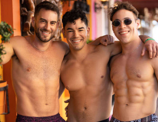 Kyle, Liam, and JC's Puerto Vallarta  Orgy